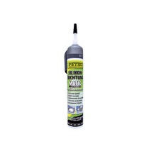 PETEC 97720 - 200ml Silikonová těsnicí hmota - ČERNÁ
